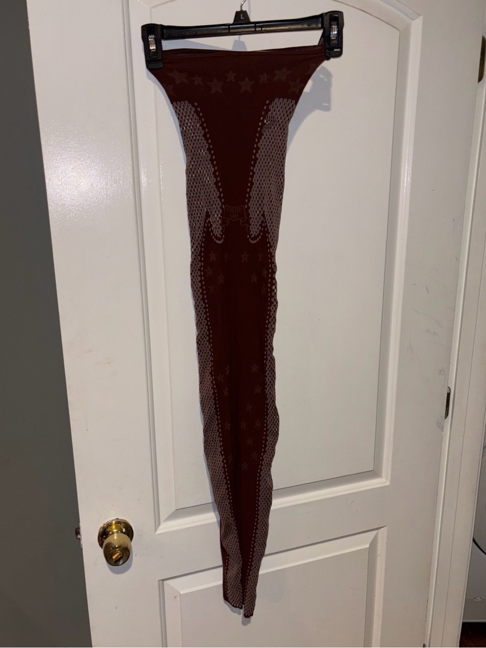 New! Poster Girl Roxie Dress Old Money Brown Stretch Bodycon Midi Dress 🤎🤠 OS - Picture 12 of 13